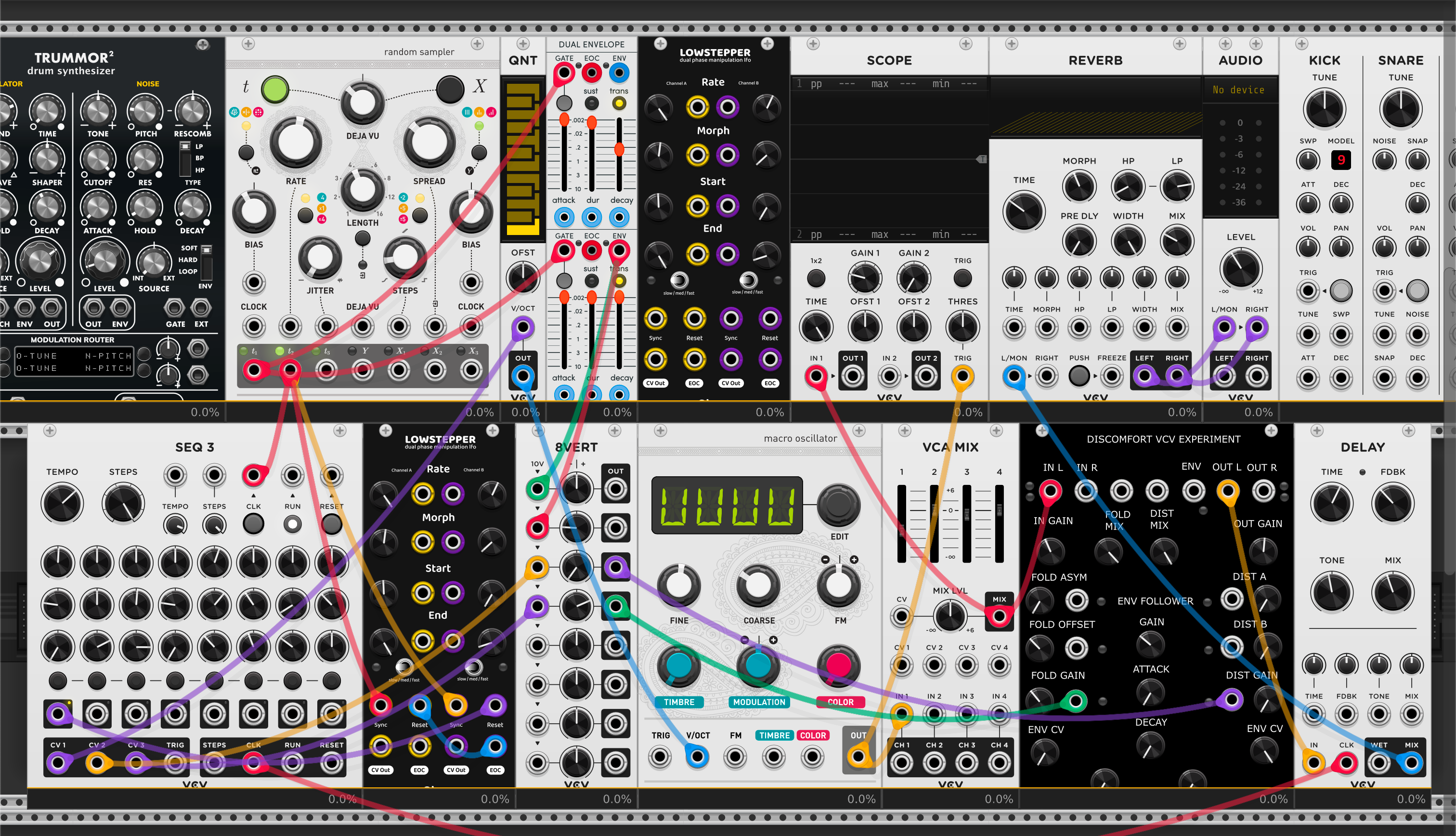 VCV Rack Lowstepper Module